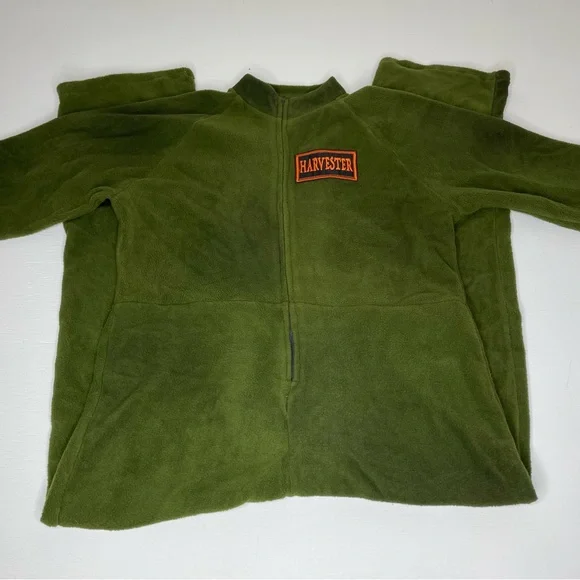 Halloween Costume Harvester Scary Pumpkin Man Kids Sz 12-14 - Picture 2 of 10